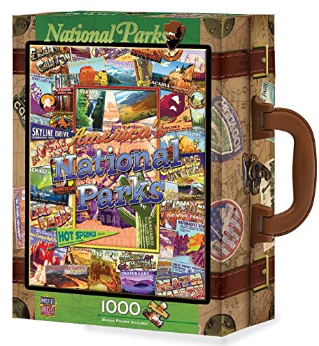 MasterPieces / Collector Suitcase 1000-piece Puzzle, National Parks