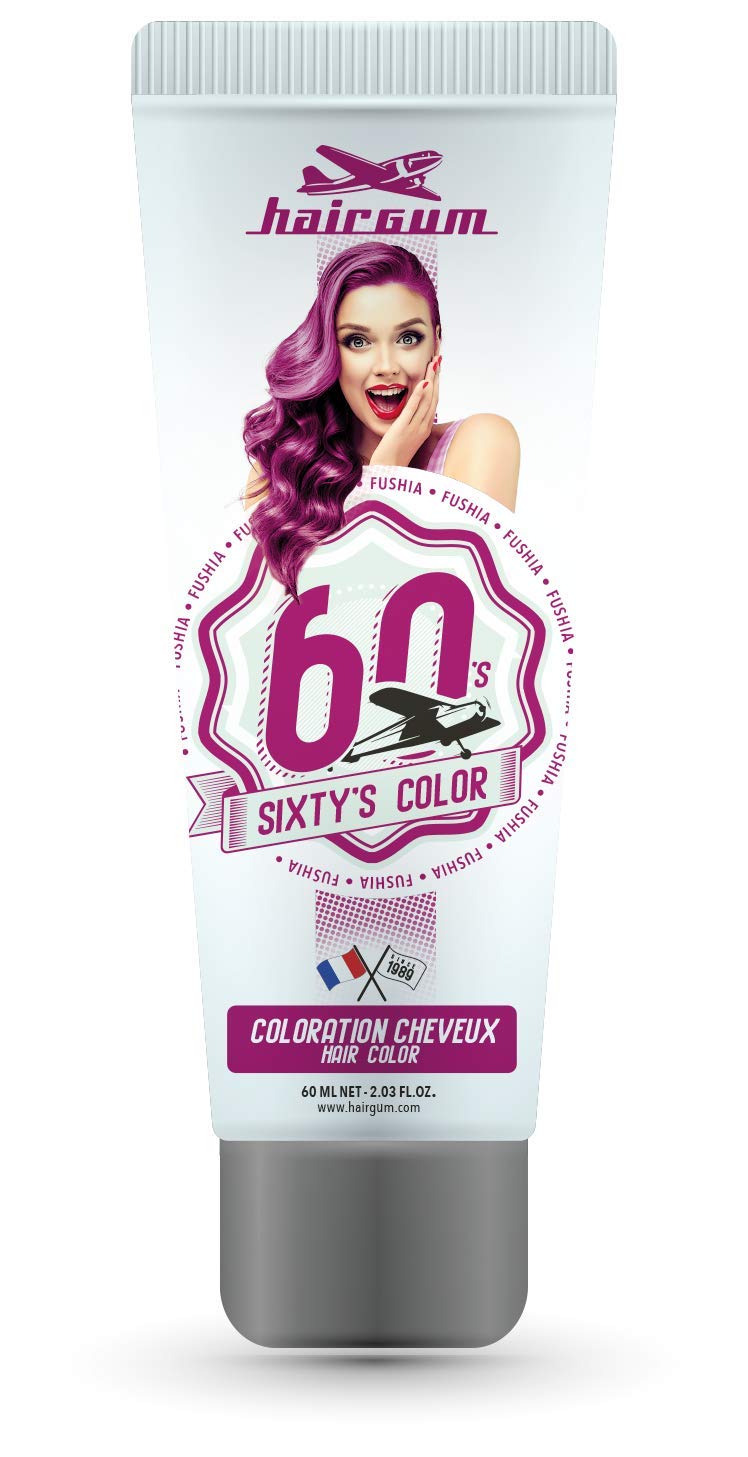 Sixty'S Color Hair Color Fushia 60 Ml