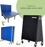 AWNIC Table Tennis Table Cover Outdoor Waterproof Weatherproof 165x170 cm view 8