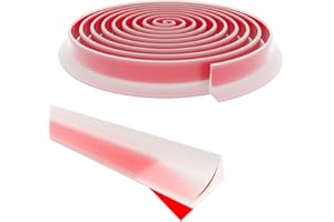 ZIBIAN Shower Threshold Water Dam, Collapsible Shower Water Guard, Self-Adhesive Silicone Waterproof Shower Water Blocker, Shower Splash Guard for Bathroom, Kitchen, Countertop (59inch,Transparent)