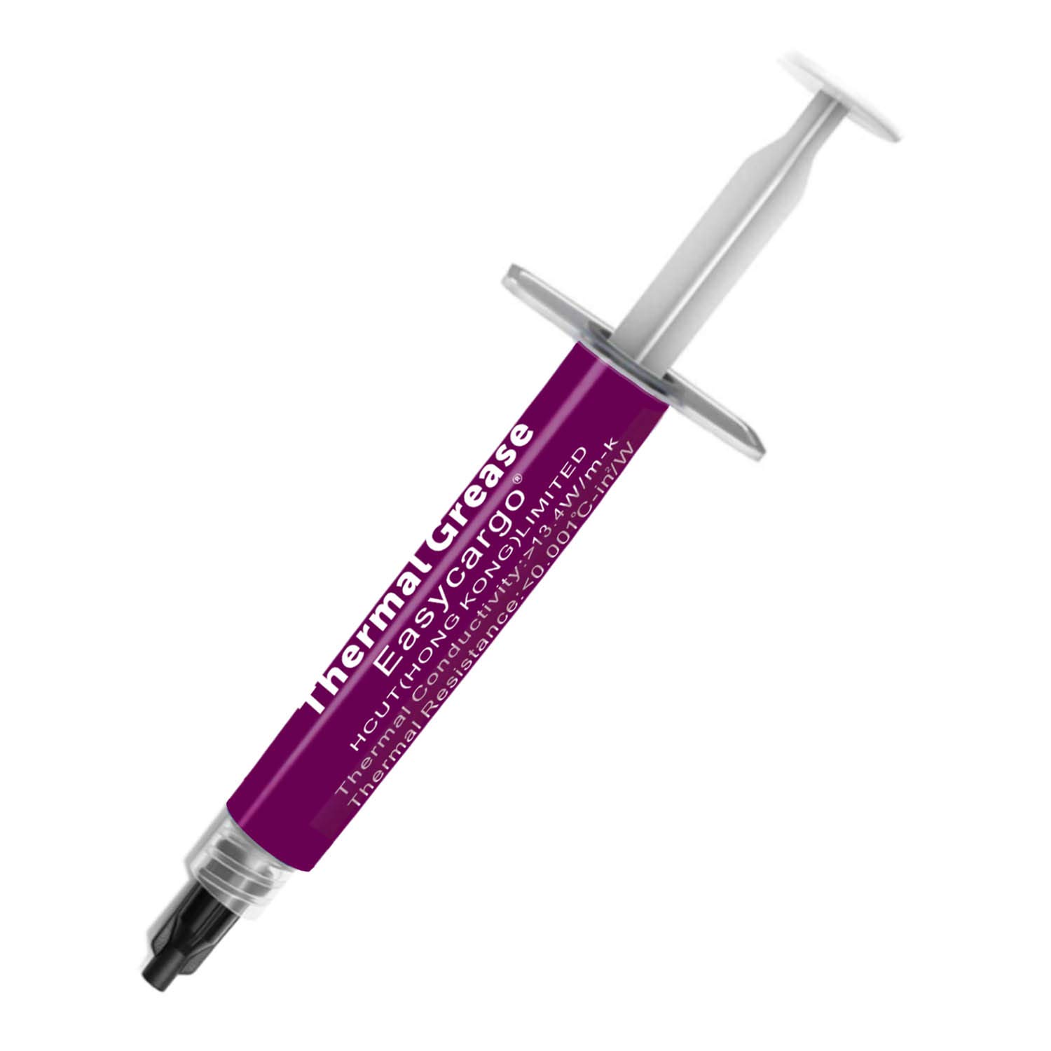 Easycargo 13W/m-k Thermal Paste Kit, High Performance Carbon Based Heat Sink Thermal Grease for Processor CPU GPU Interface Heatsink - 2 Grams