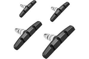 MocareHealth Bicycle Brake Pads, V Brake Pads with Washer, No Noise No Skid, Suitable for Most Bicycles Including Mountain Bikes, Road Bikes, Etc