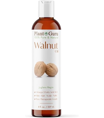 H&B OILS CENTER Walnut Oil Organic Cold Pressed – 12 Oz Pure Natural Carrier Oil