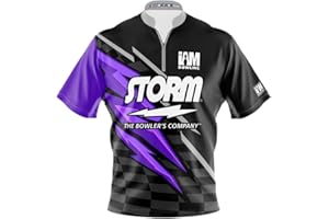 Logo Infusion Dye-Sublimated Bowling Jersey (Sash Collar) - I AM Bowling Fun Design 2026-ST - Storm
