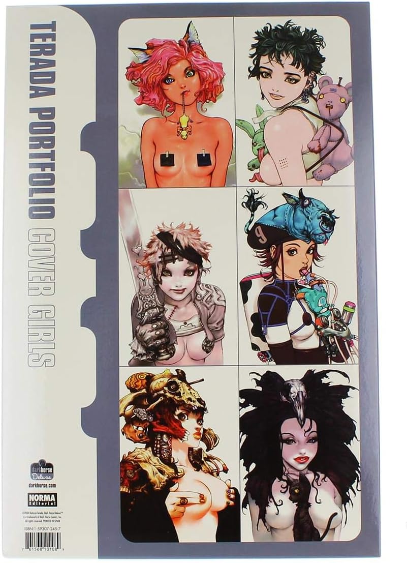 Katsuya Terada Cover Girls Portfolio, Multicolor, Medium - Image 3