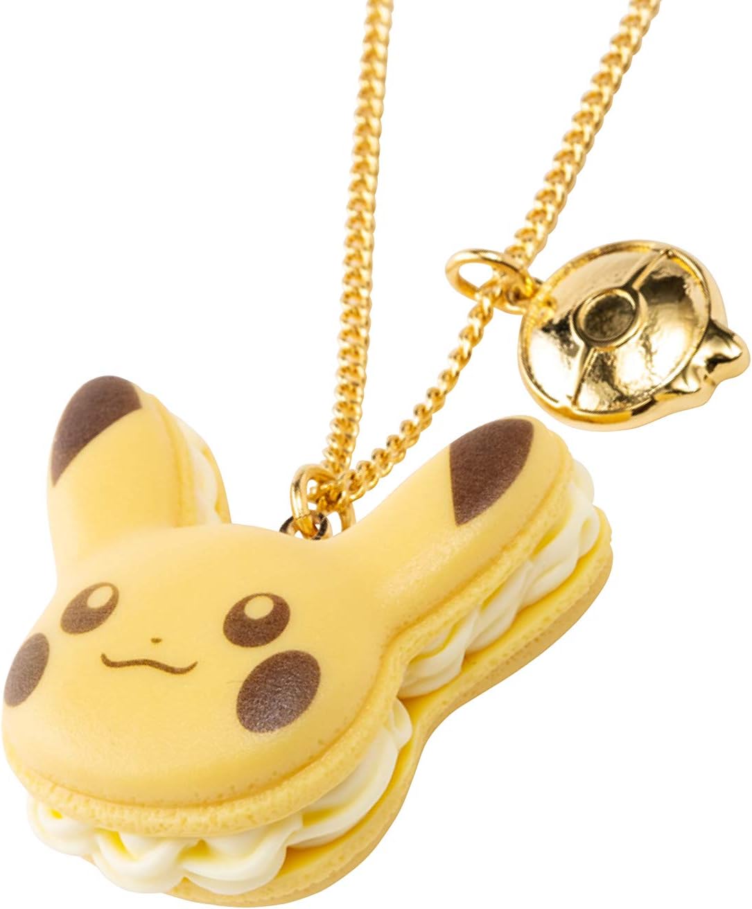 Amazon ポケモンセンターオリジナル クリーミーマカロンネックレス ピカチュウ おもちゃ雑貨 おもちゃ