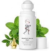 Magnolyna Natural Pain Relief Roll-On for Muscle &amp; Joint Comfort -Soothing Topical Relief for Back,Neck &amp; Shoulders 2 oz