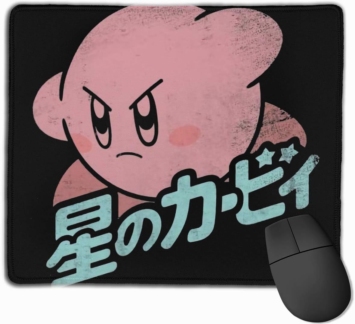 Kirby Mouse Pad AntiSlip Personalized Rectangle Gaming