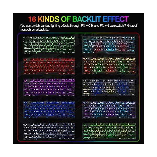 Gaming-Keyboard-and-Mouse-Combo-Gray-Alloy-Panel-Mechanical-feel-Wired-16-LED-RGB-Backlit-USB-Keyboard-with-Wrist-Rest-Phone-Holder-for-PC-Gamers-Xbox-PS4-3200DPI-LED-Breathing-Backlit-Mouse Wired Gaming Keyboard and Mouse Combo Set, Gray Alloy Panel, 16 LED RGB Backlit with Removable Wrist Rest, 26 Keys Anti…