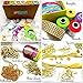GOELX Silk Thread Jewelery-Making Fully Loaded Box with All Accessories. Threads Colorful Bangles,Decorative Chains,Flower Ear Studs,All findings,Stone lace,spacers,Earring Bases and lot More!!