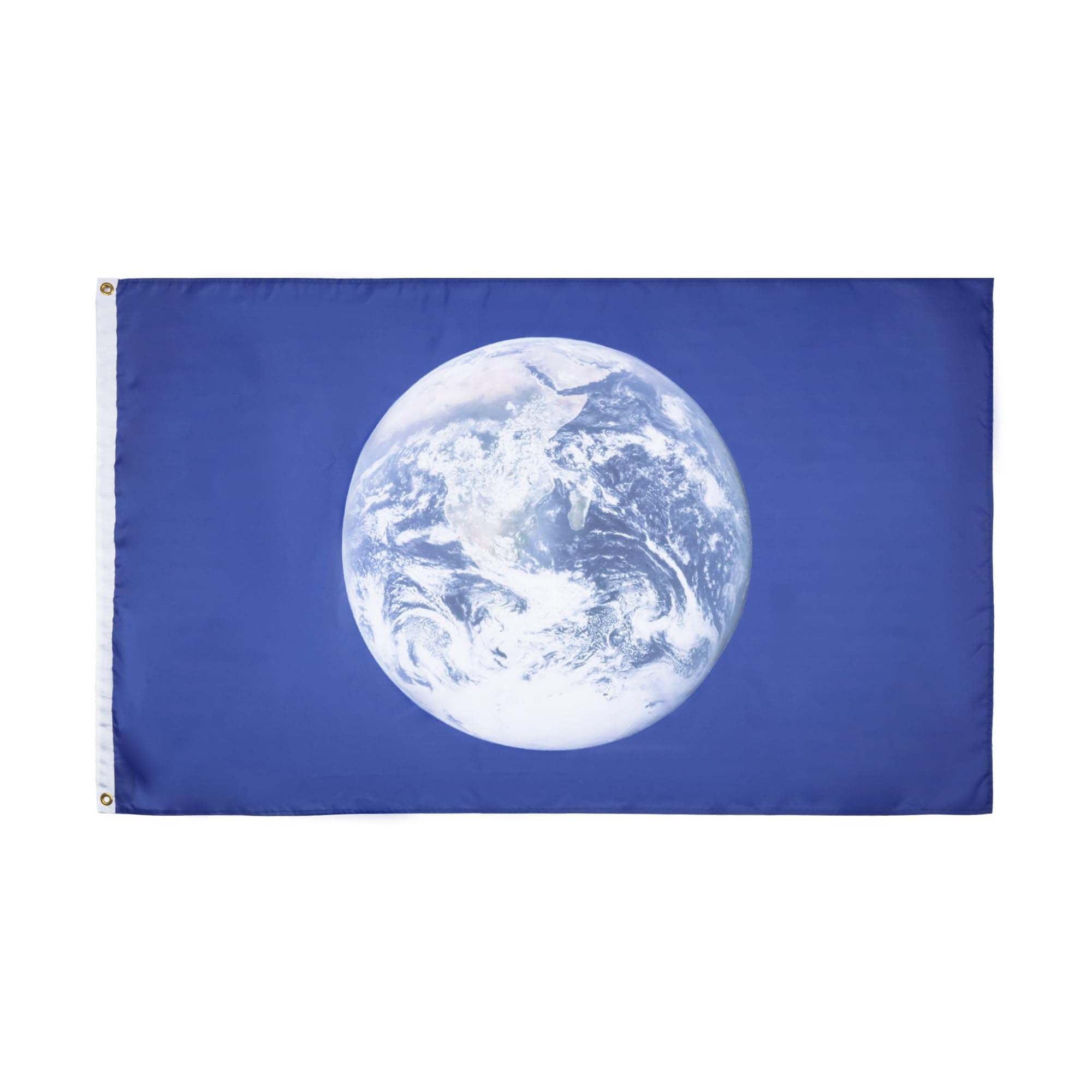 AZ FLAG - Planet Earth Flag - 2x3 Ft - 100D Polyester Terra Banner with Two Metal Grommets - Fade Resistant - Vivid Colors - 2' x 3' Feet - 90x60 Cm