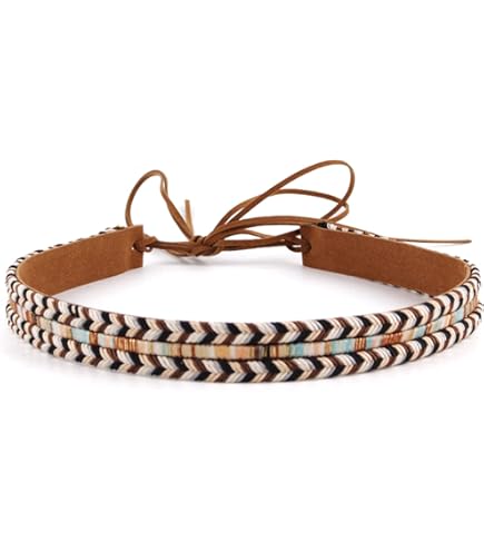 Bandeau de chapeau de cowboy occidental fait main
