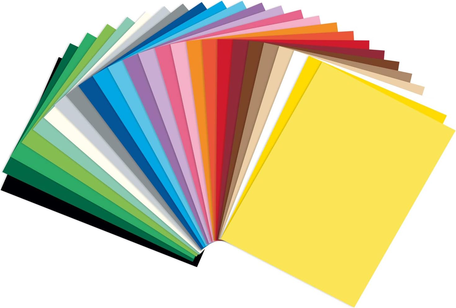 folia 614/50 99 Photo Card Mix, DIN A4, 300 g/m², 50 Sheets, Assorted in 25 Colours - Image 3