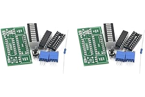 ZEYUXXRUR 2X LM3914 10 Segment 3.7V Lithium 12V Battery Capacity Indicator Module Power Level Tester LED Display DIY Kits