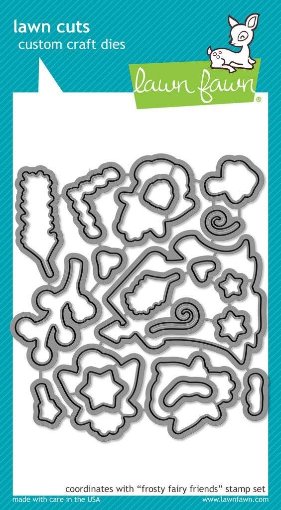 Lawn Fawn Cuts Frosty Fairy Friends Universal Custom Craft Christmas Cutting Dies LF1225