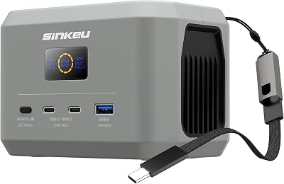 Tragbare Powerstation,96 Wh LiFePO4-Akku,USB-C 100W EIN-/Ausgang
