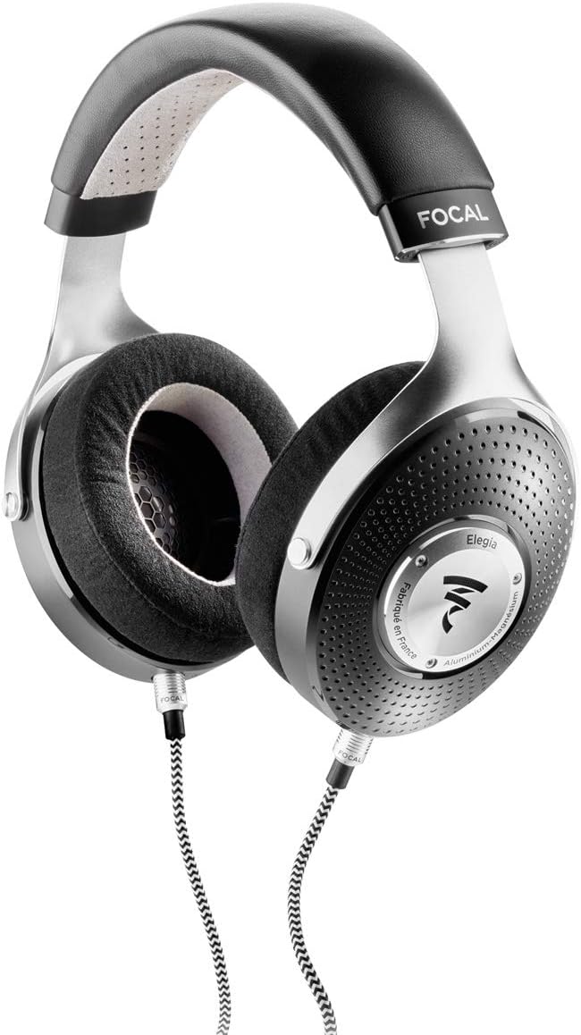 Focal ELEGIA Audiophile Circum-Aural Closed-Back Over-Ear Headphones (Black/Silver) - Image 4