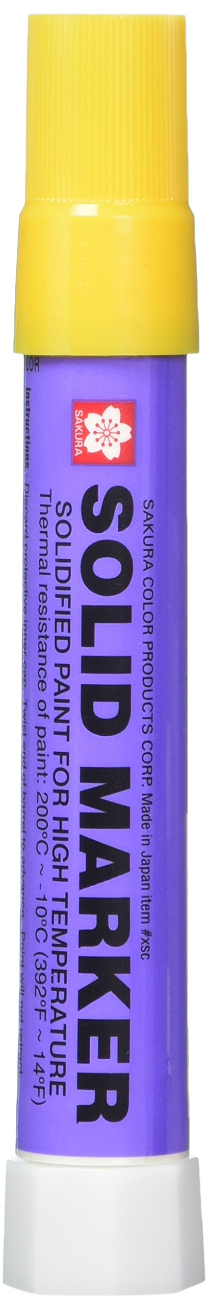 SAKURA Color Prod America Solid Marker, Rotating Action, 13mm, Yellow, Sold as 1 Count