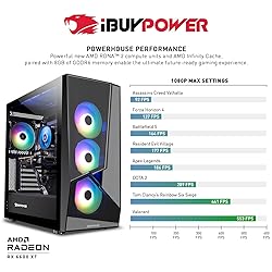 iBUYPOWER Pro Gaming PC Computer Desktop SlateMR