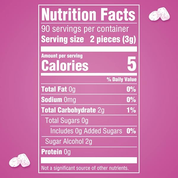 ORBIT GUM BUBBLEMINT SUGAR FREE CHEWING GUM BULK PACK, 180 PIECE RESEALABLE BAG