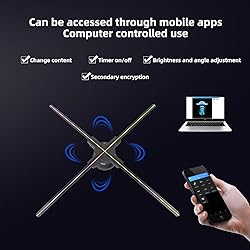 3D Hologram Fan, Hologram Fan Projector Screwless