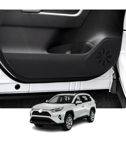4 Stuks Auto Instaplijsten Protector voor Toyota RAV4 2015-2021 2022 2023 2024, Auto Schopplaten Roestvrijstalen Auto Instaplijsten Bescherm Sierstrips