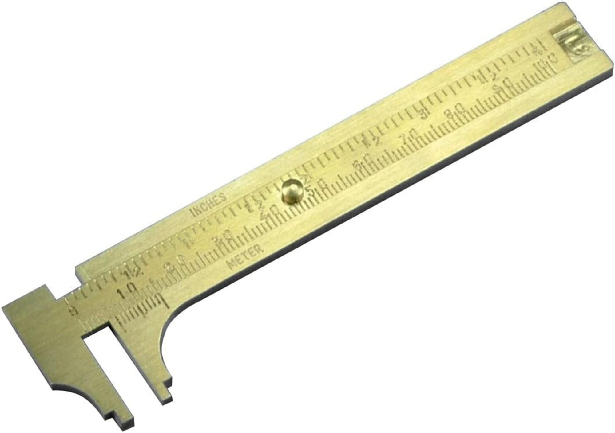 Modelcraft 100 mm Sliding Gauge Brass, Pack of 1
