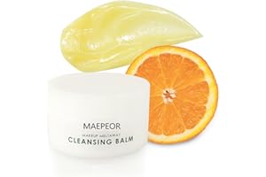 MAEPEOR Makeup Remover Cream Natural and Gentle Makeup Remover Cleansing Balm Vegan and Cruelty-free Face Cleanser
