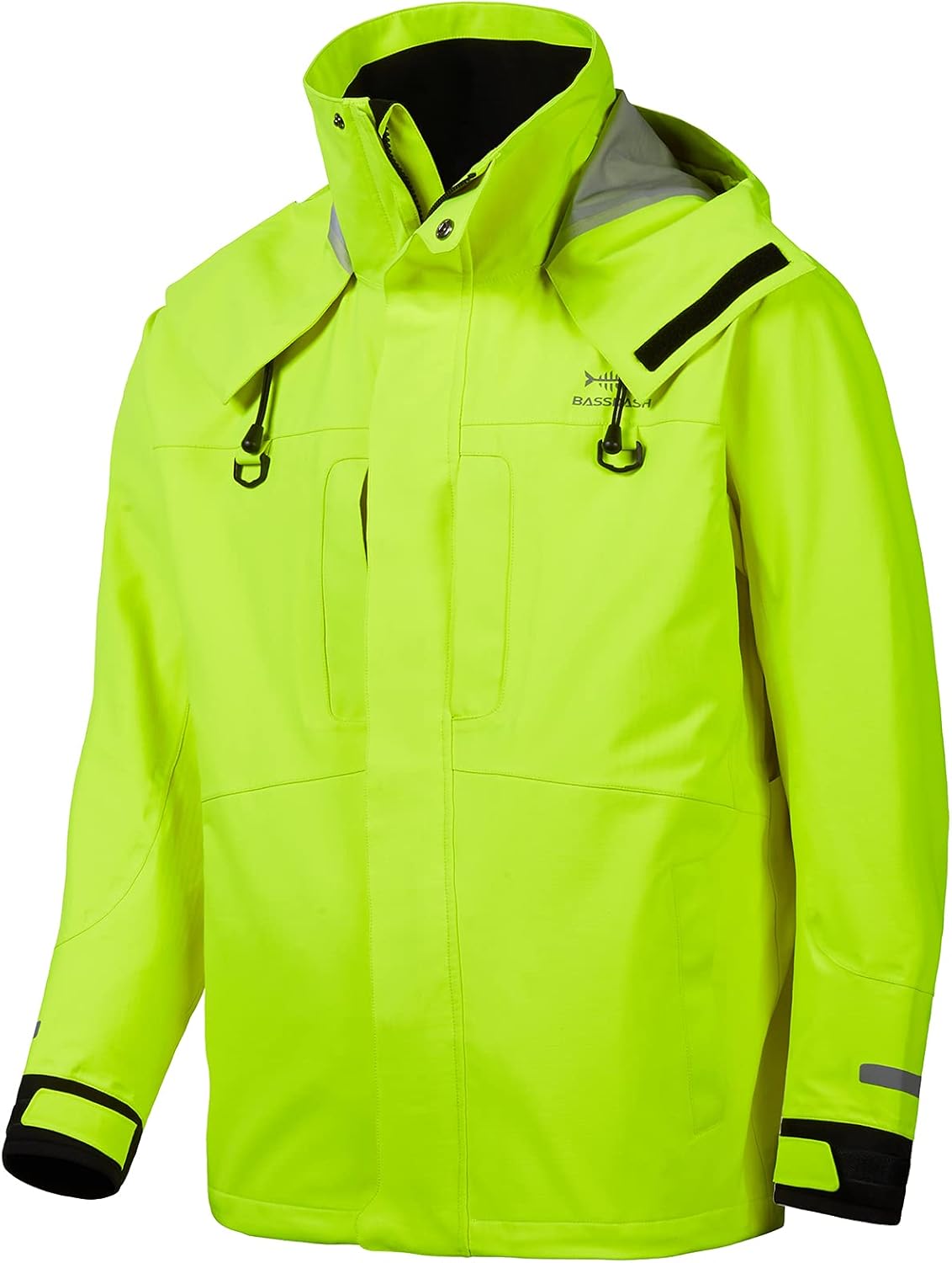 BASSDASH Valor Waterproof Fishing Jackets for Men Women Breathable Windproof Rain Jacket: Clothing