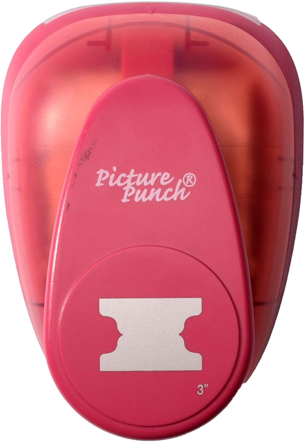 Vaessen Creative Craft Paper Punch, Tag, XLarge, for DIY Projects, Scrapbooking, Card Making