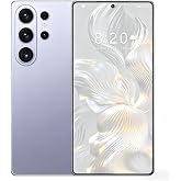 SmlPrz Unlocked Smartphone, 4G Dual SIM, 6.75" HD Screen, 4GB+32GB (256GB Expandable), 16MP+21MP Camera, Android 12.0, GPS/WiFi/OTG/Face ID 4G Mobile Phone (Blue)