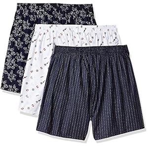 Longies Men’s Cotton Printed Regular Boxer Shorts
