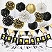 Wcaro 2020 Graduation Party Decorations Class of 2020 Graduation Banner Tissue Paper Pom Poms Paper Lanterns Paper Fans Graduation Party Supplies 2020