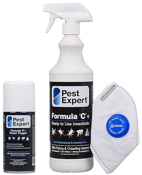 Clothes Moth Killer Spray 1ltr and Clothes Moth Killer Fogger 150ml
