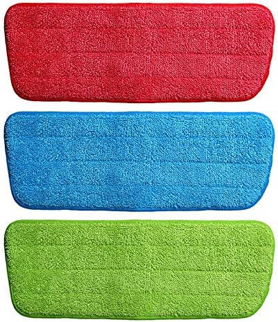 3PCS/set Fiber Spray Mop Head Floor cleaning cloth Paste The Mop To Replace Cloth Household Cleaning Mop Accessories