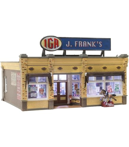 Woodland Scenics Emilio's Italian Restaurant | N Scale BR4945 | 1:160 Model Railroad Building Kit