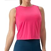 THE GYM PEOPLE Women's Workout Tops in Ice Silk Quick Dry Sleeveless