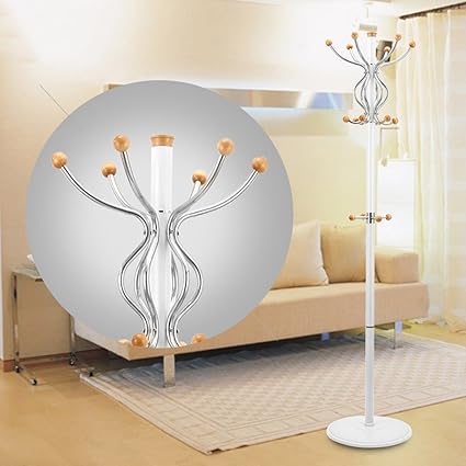 Amazon Com Coat Rack Removable Stainless Steel Silver Hook