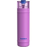 bubba 24 oz Dualsip Insulated Stainless Steel Water Bottle with Straw - Reusable, Leakproof, Lightweight, Dishwasher Safe, Lead-Free and BPA-Free, Moodbooster