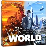 It's A Wonderful World Board Game - Build Your Empire in This Strategic Card Game for Kids and Adults, Ages 14+, 1-5 Players, 30-60 Minute Playtime, Made by Lucky Duck Games
