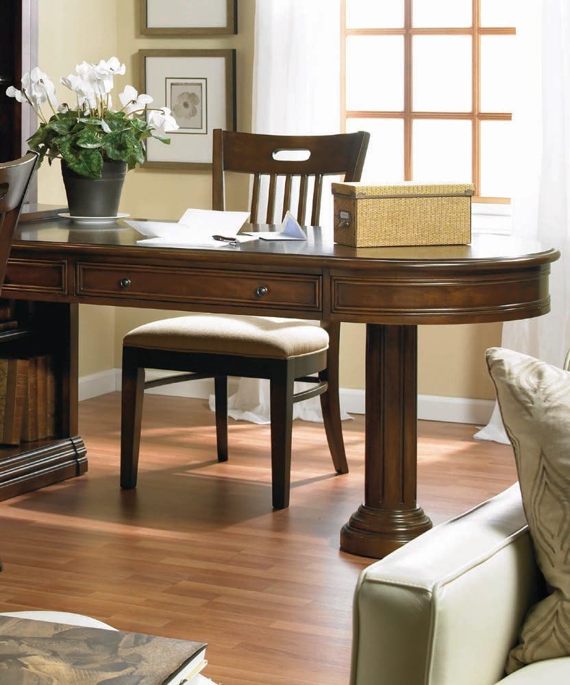 Amazon Com Hooker Furniture Cherry Creek Partner Desk Office Desks Office Products