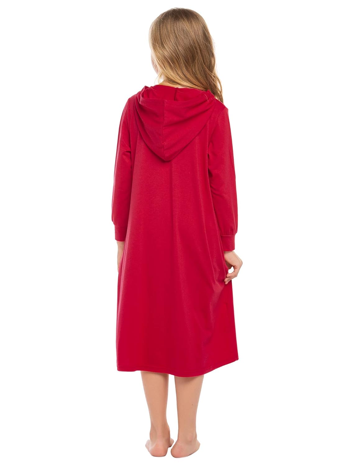 zip up sweatshirt robe