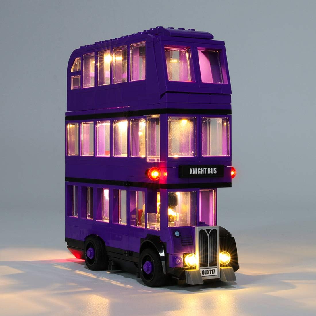 Rolanli LED Light Set for Lego Knight Bus 75957(LED Included Only, No LEGO Kit)