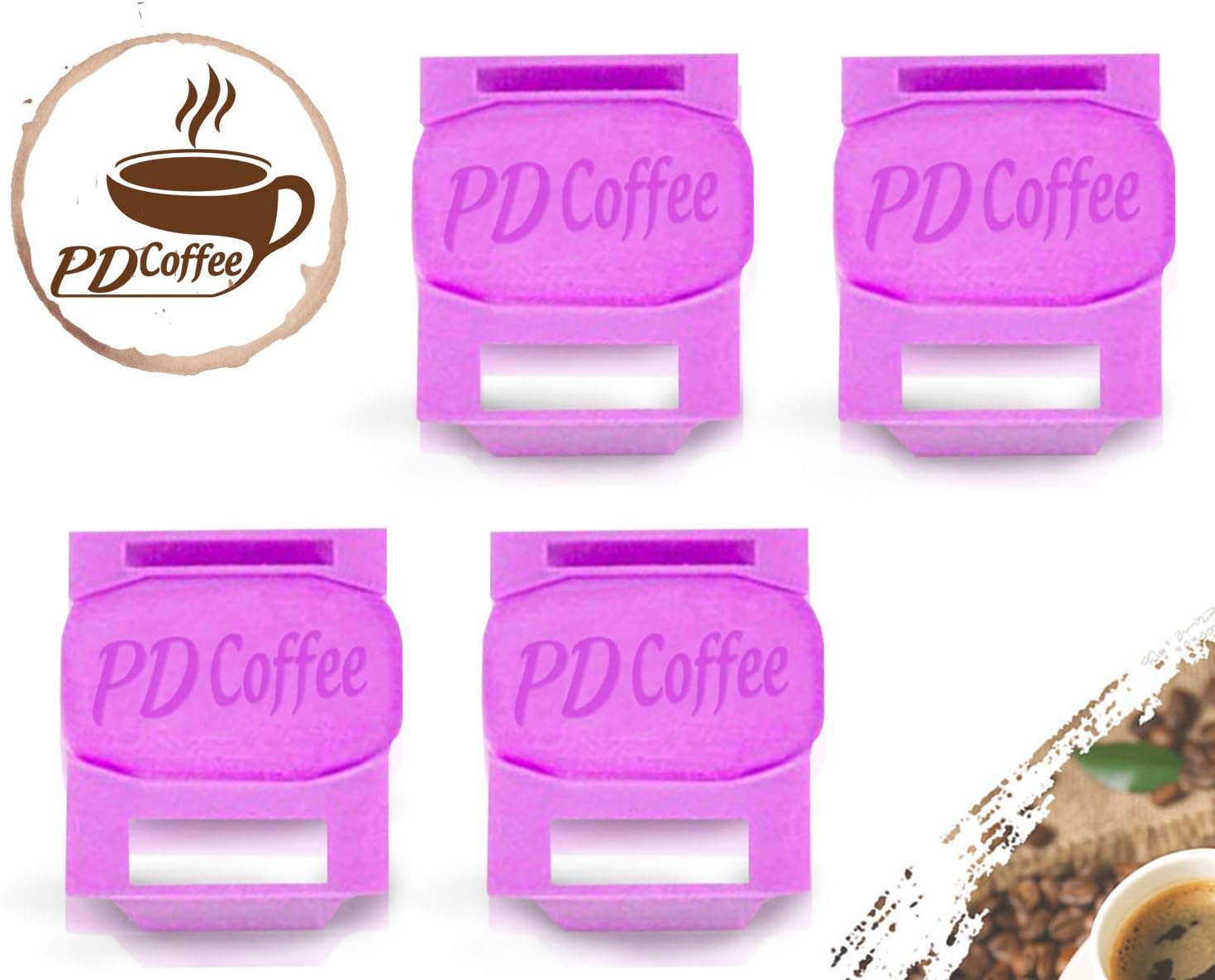 Freedom Clip Smart Clip Brews Any Brand K-Cup, Freedom Clever Clip Brew Any In your 2.0 Keurigs Works in all 2.0 Models by My Clip (Pack 4)