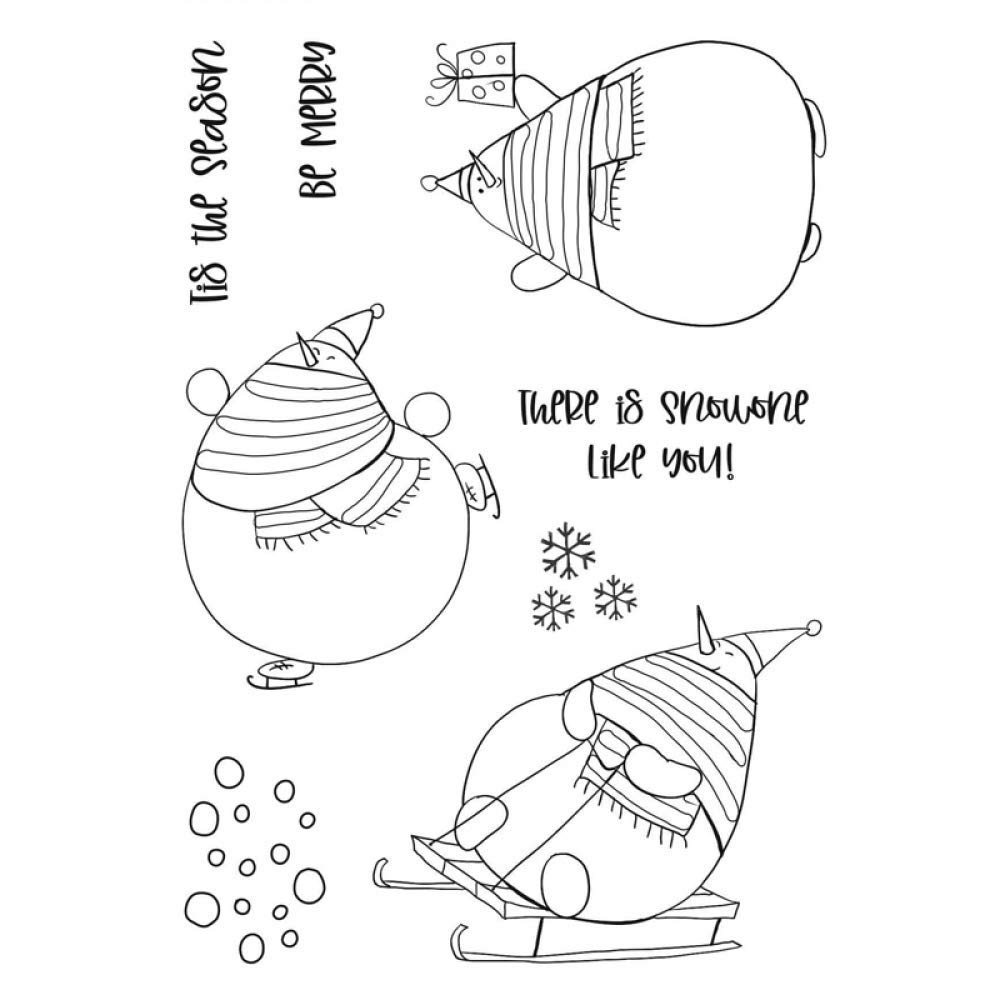Cute Snowman ski Dies and Stamp Sets for Card Making New DIY Scrapbooking There is a snowone Like You Season Words Clear Rubber Stamp for Paper Crafting Handmade Crafts Stencils Scrapbooking Supplies