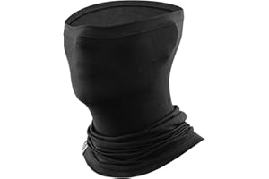 ROCKBROS Neck Gaiter for Men Women Winter Neck Warmer Breathable Windproof Elastic Half Face Mask for Cycling Running Hiking