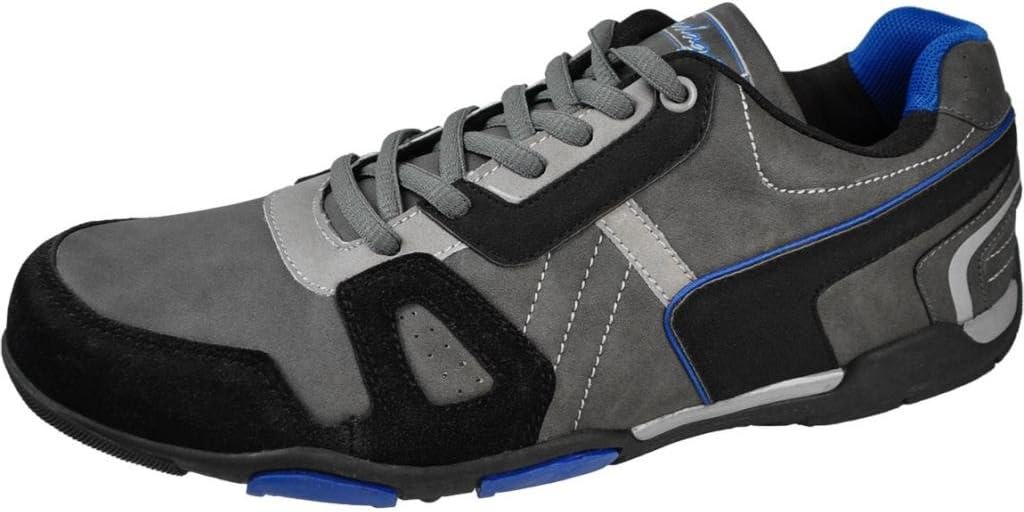 Sedagatti Men's Black/Royal Blue Athletic Fashion Sneakers