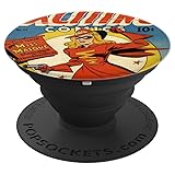 Comic Book Art Miss Masque - PopSockets Grip and
