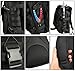 ArcEnCiel Camping Bags Waterproof Molle System Backpack Military 3P Tad Tactical Backpack Assault Travel Bag Cordura -Rain Cover Included (Black)
