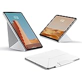 PITAKA for iPad Pro 11 Inch Case 2025/2024, Compatible with iPad Pro M5/M4, Portrait/Landscape Magnetic Case with Pencil Holder, 4 Standing Angles and - White